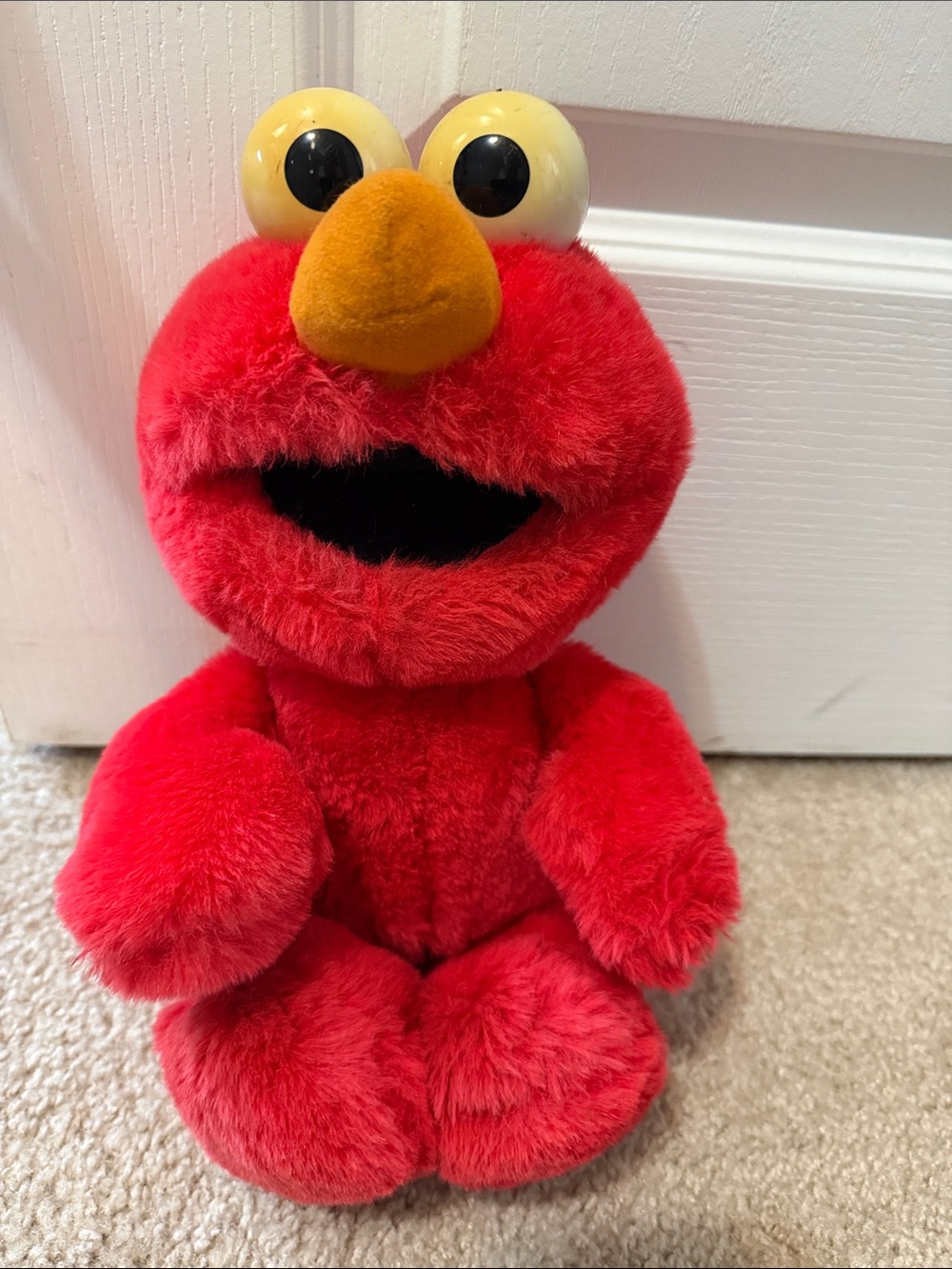 Sesame Street Elmo Plush Toy - Red with Orange Nose